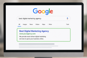SEO Digital Marketing: Complete Guide to Grow Your Business Online in 2026 Introduction In 2026, simply creating a website is no longer enough to grow a business online. Millions of websites already exist on the internet, and every business is trying to attract customers digitally. If your website does not appear on Google search results, potential customers may never discover your business. Think about your own behavior. When you need a product or service, what do you do first? Most people search on Google. They type things like: “Best digital marketing agency” “Restaurant near me” “Affordable website designer” “Best salon in Delhi” Google then shows websites that are properly optimized for search engines. This is where SEO digital marketing becomes extremely important. SEO helps businesses improve their online visibility, attract organic traffic, generate quality leads, and build long-term trust without depending completely on paid advertising. In this complete beginner-friendly guide, we’ll understand what SEO digital marketing is, why it matters in 2026, and how businesses can use SEO to grow online successfully. What is SEO Digital Marketing? SEO stands for Search Engine Optimization. It is the process of improving a website so it ranks higher on search engines like Google. The goal of SEO is simple: Help people find your business online when they search for related products or services. For example: If someone searches: “Best digital marketing agency in India” Google will show websites it believes are: Relevant Helpful Fast Trustworthy Properly optimized SEO helps your website become one of those top results. Why SEO is Important in 2026 Digital competition is growing every year. More businesses are moving online, which means ranking on Google is becoming more competitive. SEO is important because it helps businesses stay visible in front of potential customers. 1. Most Customers Search Online First Before buying anything, people research online. Whether it’s: A clinic Restaurant Clothing brand Marketing agency Gym Salon customers first check Google. If your business is not visible online, competitors may get those customers instead. 2. SEO Brings Free Organic Traffic Paid ads stop generating traffic when your budget ends. But SEO can continue bringing visitors to your website for months or even years. This is called organic traffic. Organic traffic is valuable because people searching on Google already have interest in your product or service. 3. Builds Trust and Credibility People naturally trust websites that appear on the first page of Google. A higher Google ranking creates: Brand authority Customer confidence Better reputation When your website consistently appears in search results, customers start recognizing your business. 4. Long-Term Business Growth SEO is a long-term investment. Unlike short-term marketing strategies, SEO keeps improving your visibility over time if done properly. Businesses using strong SEO strategies often experience: Consistent traffic Better lead generation Increased sales Stronger online presence Types of SEO SEO is divided into different categories. Each type helps improve your website in a different way. 1. On-Page SEO On-page SEO focuses on optimizing the content and structure of your website pages. It helps search engines understand what your website is about. Important On-Page SEO Elements Keywords Keywords are the words people search on Google. Example: “SEO services” “Digital marketing company” “Best gym near me” Using relevant keywords naturally helps Google understand your content. Title Tags Your page title should: Include keywords Be clear Attract clicks Example: “SEO Digital Marketing Guide for Beginners in 2026” Meta Description Meta descriptions are short summaries shown in Google results. Good meta descriptions improve click rates. Content Optimization Your content should: Be helpful Easy to read Informative Human-friendly Google now prefers quality content that genuinely helps users. Image Optimization Images should: Load quickly Have proper file names Include alt text Example: Instead of: IMG123.jpg Use: seo-digital-marketing-guide.jpg 2. Off-Page SEO Off-page SEO focuses on improving your website’s authority outside your website. The biggest factor here is backlinks. What are Backlinks? Backlinks are links from other websites pointing to your website. Google sees backlinks as trust signals. If trusted websites mention your business, Google considers your website more reliable. Ways to Build Backlinks Guest posting Business directories Blog mentions Social sharing Press releases Quality backlinks improve rankings significantly. 3. Technical SEO Technical SEO improves the technical performance of your website. Even great content may struggle if your website has technical problems. Important Technical SEO Factors Website Speed Slow websites frustrate users. Fast-loading websites improve: User experience Rankings Engagement Mobile Friendliness Most users browse on smartphones. Your website should: Work properly on mobile Be easy to navigate Load fast on smaller screens Website Security HTTPS security is important. Secure websites build trust and improve SEO. Clean Website Structure Google should easily understand your website structure. Simple navigation improves SEO performance. 4. Local SEO Local SEO helps businesses appear in nearby searches. This is especially important for: Clinics Restaurants Salons Gyms Local service businesses Example of Local Searches People search: “Salon near me” “Best dentist in Delhi” “Gym in Gwalior” Local SEO helps your business appear in these searches. Google Business Profile Google Business Profile is extremely important for local SEO. A complete profile helps businesses appear in: Google Maps Local search results Important SEO Strategies for Business Growth Now let’s understand practical SEO strategies businesses should follow in 2026. 1. Keyword Research Keyword research is the foundation of SEO. You need to understand what your audience searches online. Example If you own a salon, your audience may search: Hair salon near me Bridal makeup artist Best salon in Delhi These are valuable keywords. Tools for Keyword Research Popular tools include: Google Keyword Planner Ubersuggest Ahrefs SEMrush 2. Create Helpful Content Content is one of the most important SEO factors. Google prefers websites that provide useful information. Why Blogs Matter Blogs help: Increase traffic Rank for keywords Educate customers Build authority Example Blog Topics For a digital marketing agency: SEO tips for beginners Social media marketing strategies Google Ads guide For a healthcare clinic: Health awareness tips Treatment guides Preventive care advice Helpful content attracts organic visitors. 3. Optimize Website Speed Users leave slow websites quickly. Even a delay of a few seconds can reduce conversions. Ways to Improve Speed Compress images Use fast hosting Reduce unnecessary plugins Optimize code Fast websites perform better on Google. 4. Mobile Optimization Most internet users now browse using smartphones. A mobile-friendly website improves: User experience SEO rankings Customer engagement 5. Improve User Experience Google wants users to have a good experience. Your website should: Be easy to navigate Have readable content Use clean design Avoid clutter Good user experience increases rankings. 6. Use Internal Linking Internal links connect one page of your website to another. Example: A blog about SEO can link to: Social media services Website design services Content marketing pages Internal linking improves SEO structure. 7. Optimize for Voice Search Voice search is growing rapidly. People now search naturally using voice assistants. Example: Instead of typing: “Best SEO agency Delhi” they may say: “Which is the best SEO agency near me?” Content should sound natural and conversational. Common SEO Mistakes Businesses Should Avoid 1. Keyword Stuffing Adding too many keywords makes content unnatural. Google prefers natural writing. 2. Ignoring Mobile Users A poor mobile experience harms rankings. 3. Publishing Low-Quality Content Thin or copied content reduces credibility. 4. Ignoring Technical SEO Technical issues can block rankings. 5. Expecting Instant Results SEO takes time. Consistent effort brings long-term success. SEO vs Paid Advertising SEO Long-term growth Organic traffic Better trust Sustainable results Paid Ads Instant traffic Short-term visibility Requires ongoing budget The best strategy is usually a combination of both. Future of SEO in 2026 SEO is evolving rapidly. Google now focuses more on: User experience Helpful content AI-powered search Voice search Mobile optimization Businesses that focus on quality and genuine value will perform better. Final Thoughts SEO digital marketing is one of the most powerful long-term growth strategies for businesses in 2026. Today’s customers search online before making buying decisions. If your business appears on Google with helpful and optimized content, you have a much better chance of attracting customers organically. SEO is not just about rankings anymore. It’s about: Building trust Improving visibility Creating better user experiences Helping customers find solutions Businesses that invest in SEO today will continue benefiting from stronger online growth in the future. Whether you run a startup, clinic, salon, agency, or local business, SEO can help you grow your brand consistently and sustainably in the digital world.